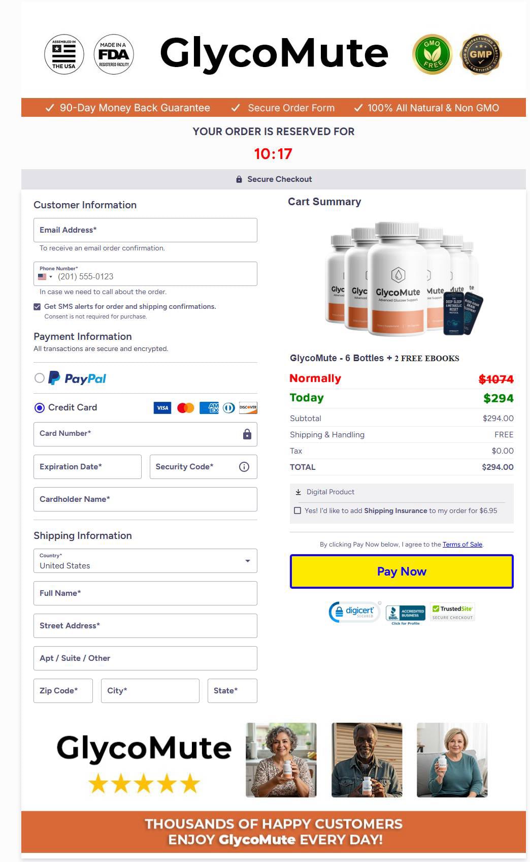 GlycoMute Blood Sugar Control